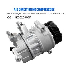 1K0820808F Klimakompressor Kompressor Für VW Golf5 Jetta Passat B6 Seat Caddy