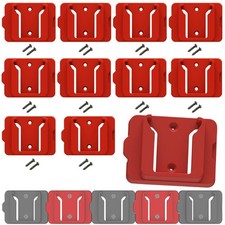 Battery Holder for Milwaukee 18 18V Battery No Battery , 10Packs Wall Mount ...