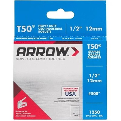 50824 Arrow T50 1/2'' staples - 1PK