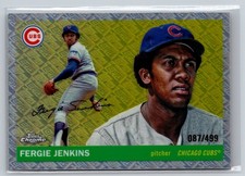 2025 Topps Chrome Platinum #364 Fergie Jenkins Topps Refractors #/499