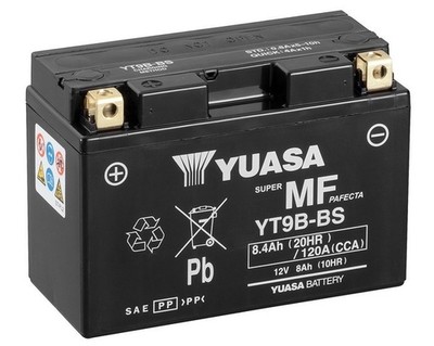 YT9B-BS YUASA Starterbatterie für MASH,YAMAHA