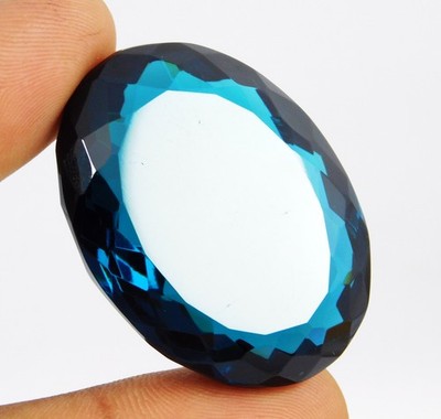 Certified 115.55 Ct Natural Bluish Green Grandidierite Oval Cut Loose Gemstone