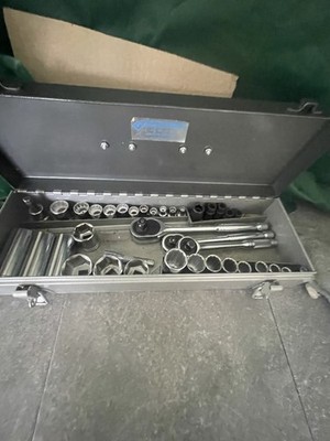 BlackHawk, Proto, Armstrong SAE & Metric Sockets 37 Pc. + Box Nice Tools
