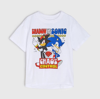 Sonic the Hedgehog Jungen T-Shirt Größe 122,134 cm Baumwolle