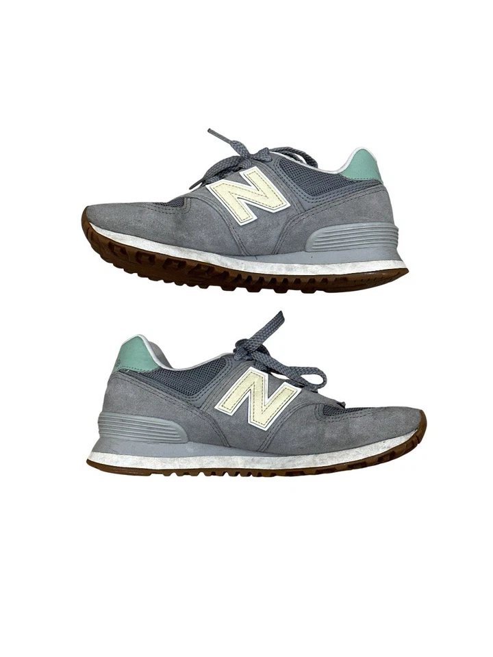 New Balance Wmns 574 ‘Grey Dawn Glow Sage’ - Image 3 of 4