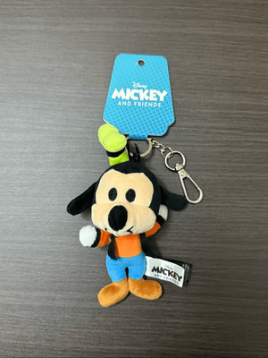 Disney Goofy Plush Bag Charm Keychain
