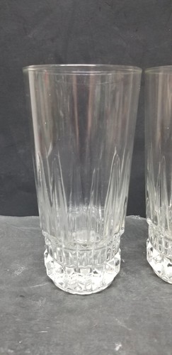 2 CRISTAL D ARQUES DURAND VILLENEUVE FLAT TUMBLER 6 1/3" - Picture 4 of 4