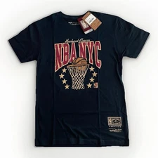 Mens Mitchell & Ness Hardwood Classics NBA NYC Basketball Net Shirt