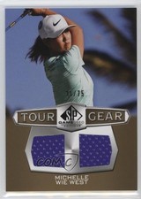 2024 SP Game Used Tour Gear Gold 31/75 Michelle Wie West #TG-MW 4j2