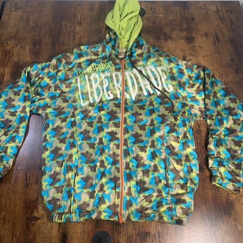 Rare Live Mechanics The Struggle Continues Liberdade Hoodie Embroidered XL