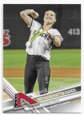 BETHANIE MATTEK-SANDS 2017 Topps FIRST PITCH Baseball card #FP-17 Diamondbacks