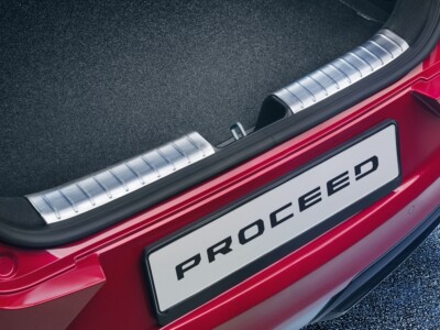 Original KIA ProCeed CD Ladenakanten Schutzleiste Alu gebürstet J7275ADE20BR