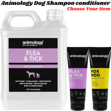 Animology Flea &Tick/Fox Poo Best Dog Shampoo conditioner Sulphate/Allergen Free