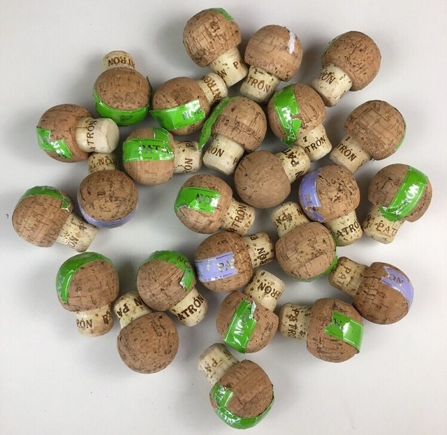 Lot Of 25 Patron Tequila Bottle Corks Crafting Corks750ml Corks EUC eBay