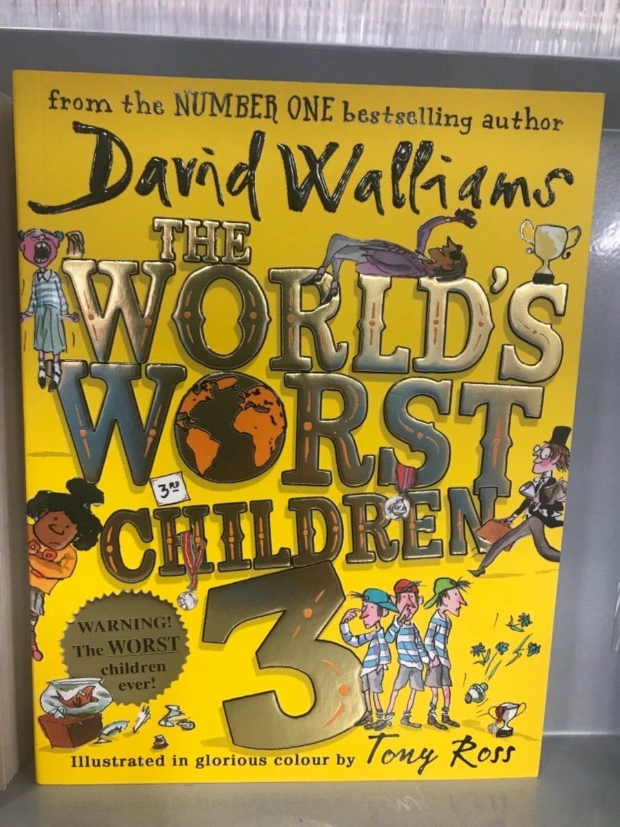 World's Worst Children David William 6冊 DAVID WILLIAMS BOOK, THE WORLDS WORST CHILDREN ,BRAND NEW
