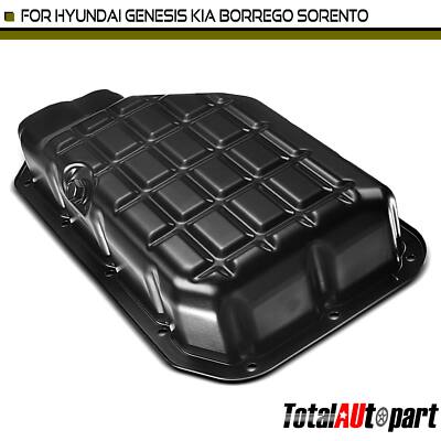 Engine Oil Pan Lower for Kia Borrego Sorento Hyundai Genesis V6 3.8L 2007-2014