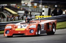 Peter Humble Nick May Chevron B19 21 Ford 1972 Motor Racing Old Photo
