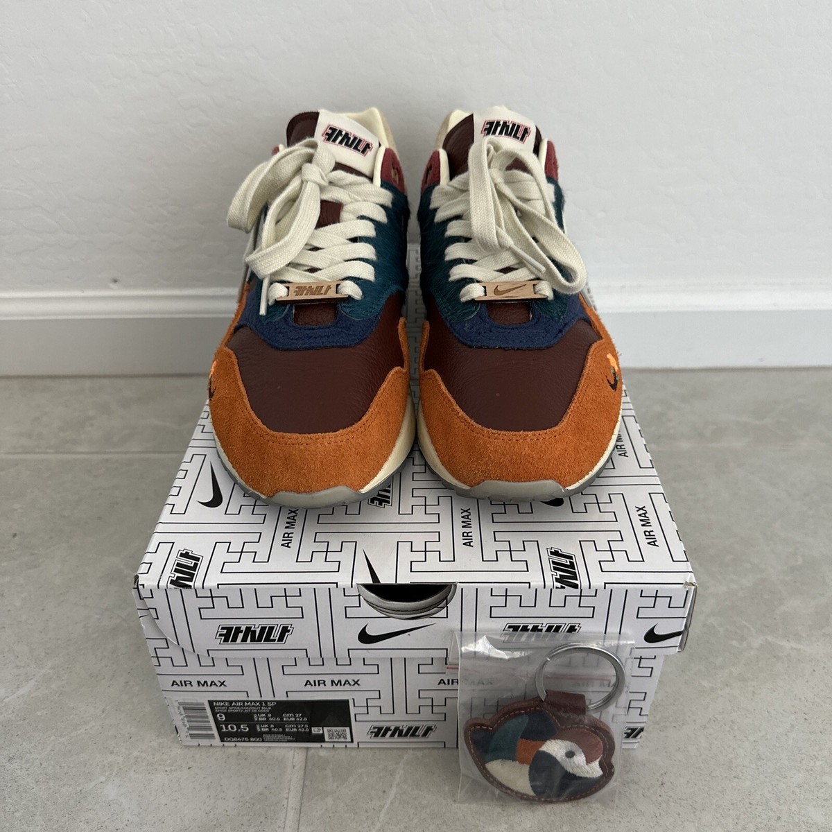 Size 9 - Nike Kasina x Air Max 1 SP Won-Ang - Orange w/box 