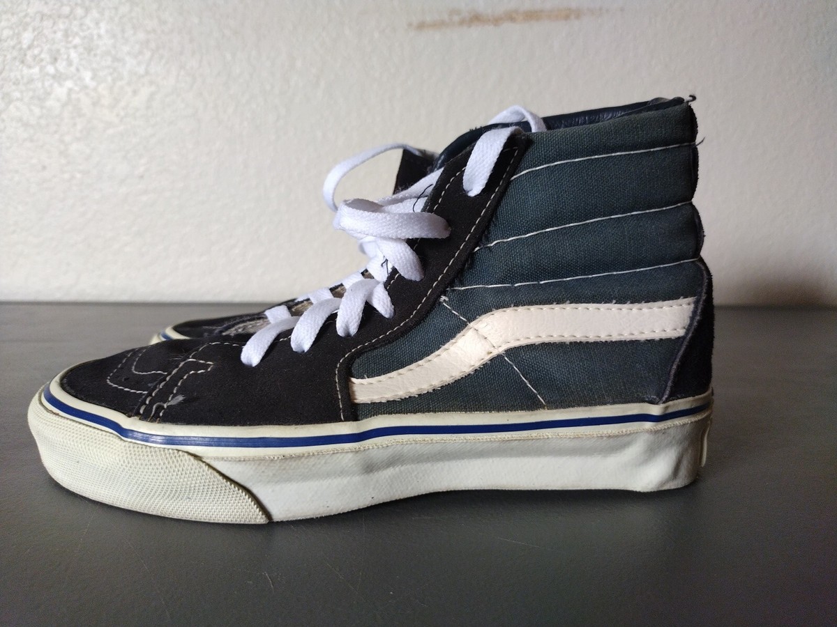 90s Vintage VANS　SK8-HI made in USA Vans Sk8 Hi Made in USA 1990's 💛💜💛💜💛 Model : Hi Color