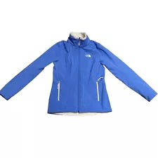 The North Face Apex Bionic Jacket Womens Size S Blue Soft Shell Full Zip