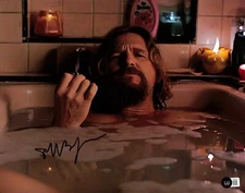 Jeff Bridges The Big Lebowski Signed 11x14 Photo BECKETT (Grad Collection)