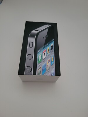 Apple iPhone 4 - Black 16 GB Empty Box Only | eBay