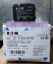 1x Eaton Moeller Contact A22-EK10C A22EK10C