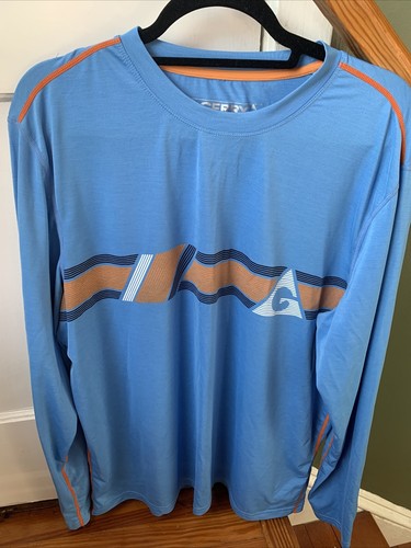 Gerry Sun Protection Tee Men's XL Blue 
