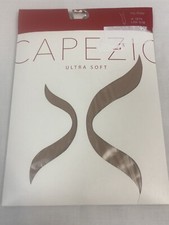 Capezio Ultra Soft Hip Rider 1870 Capri Tights, Light Sand, Size S/M