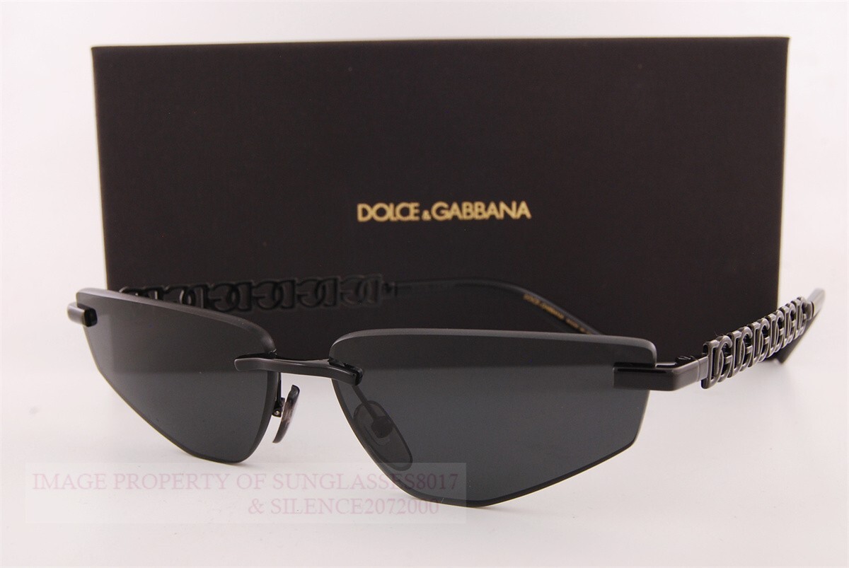Brand New Dolce & Gabbana Sunglasses DG 2301 01/87 Black