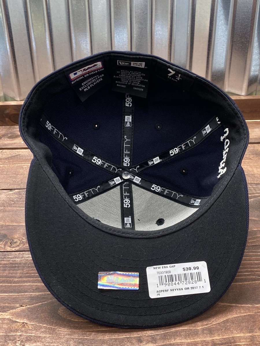 New Era 59Fifty Men's Cap New York Yankees Navy Blue - 7 1/4