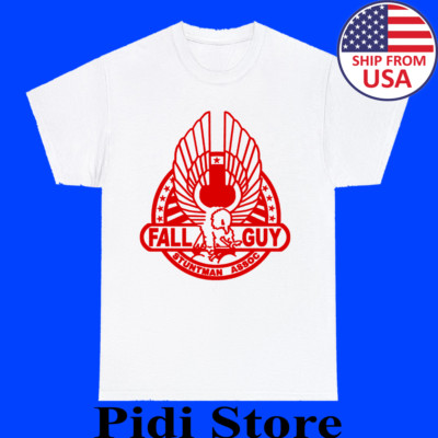 Fall Guy Insignia Men's White Size S to 3XL