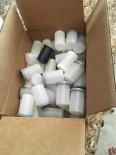 25 pcs with lids-Empty 35mm Film Storage Containers canisters— mixed lot