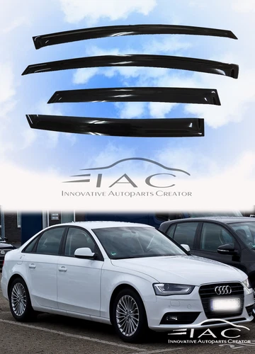 For Audi A4 Sd B8/8K 08-15 out channel Window Visors Side Sun Rain Guard Vent