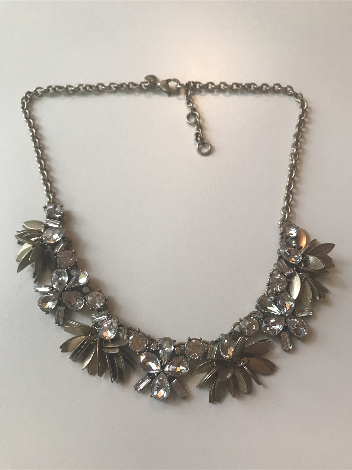 J.CREW EUC BOUTIQUE CRYSTALS STATEMENT NECKLACE - image 3