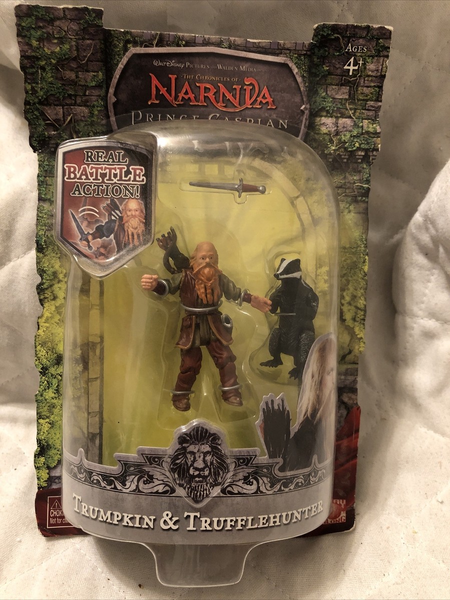 Chronicles of Narnia, the Prince Caspian Trumpkin & Trufflehunter