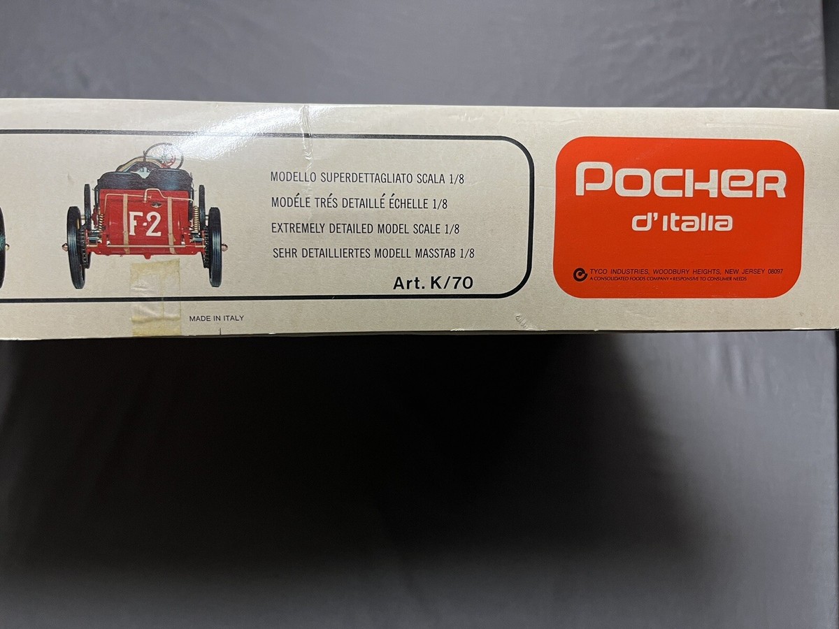 未使用 ポケール製 K70 1/8 Pocher Fiat Grand Prix 未使用 ポケール製 K70 1/8 Pocher Fiat Grand Prix