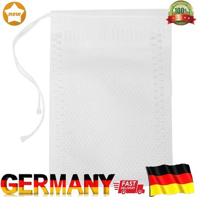 100pcs Tea Bag Empty Scented Infuser with String Filter Pouch for Herb Loose Tea