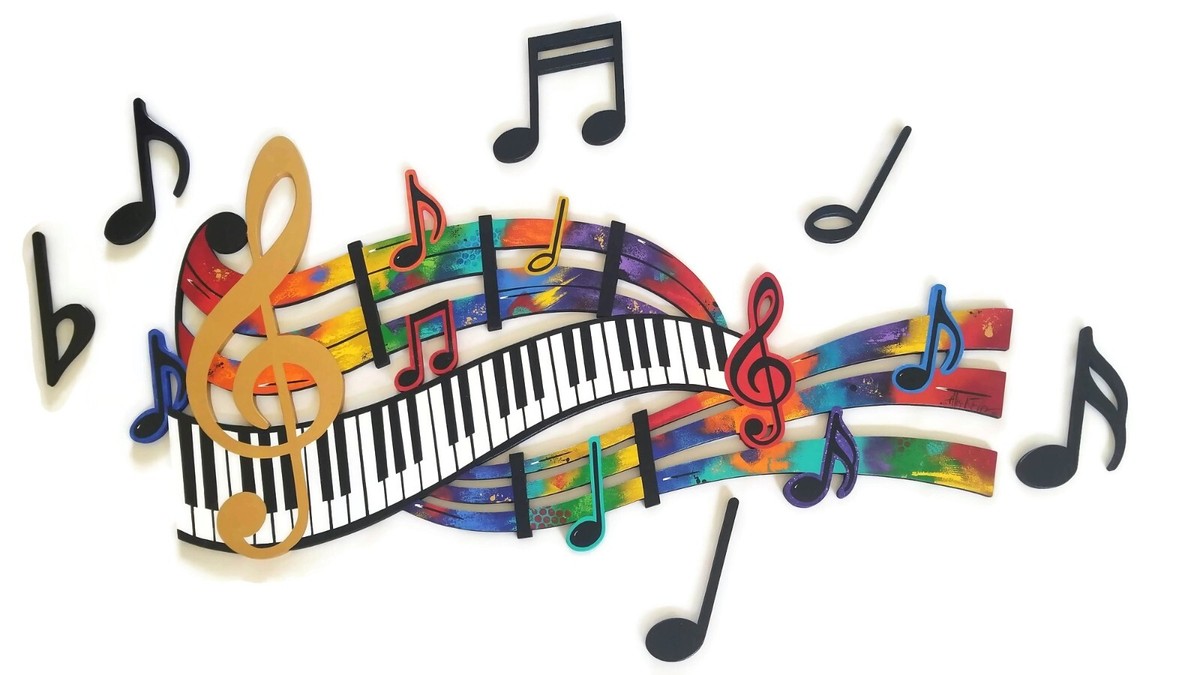 アート・デザイン・音楽 CONTEMPORARY SCULPTURE PROJECTS IN 7-piece unique colorful music sculpture - Contemporary
