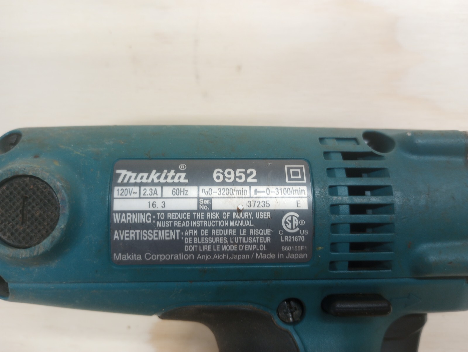 Makita 6952 Corded Impact Driver eBay