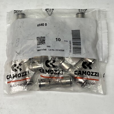 6540 8 Camozzi 10pcs Push in fitting-equal tube tee-8mm tube | USA Seller