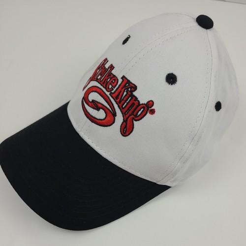 Outdoor STRIKE KING Adjustable Hat Cap Fishing Lure Red Black White - Picture 3 of 8