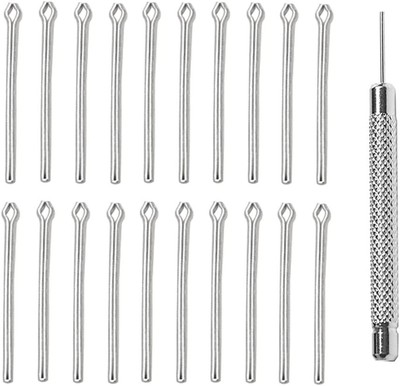 Uhrenstift 20-teilig, Uhrenarmband Federsteg Uhrenreparaturset Watchband Link Splint Pi
