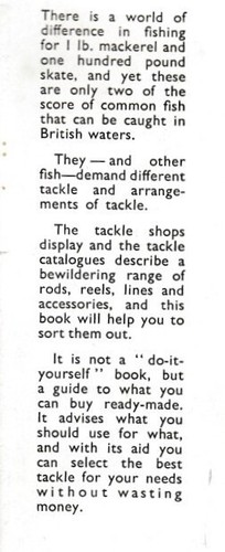 Sea Fishing Tackle, How To Choose It - Bruce McMillen, 1965 Pocket Size Hardback - Imagen 2 de 2