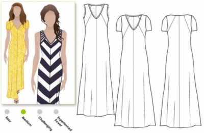 Style Arc Schnittmuster Jacinta Kleid Damen Größen 18-30