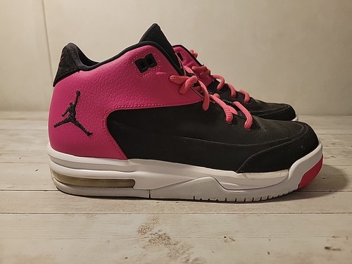 Nike Air Jordan Flight nere/rosa calda 820250-017 ragazze taglia 6~donna taglia 8 - Foto 2 di 9