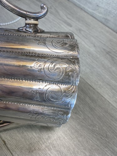 Sheffield EPNS highly engraved Coffee Pot sheffield silver plate - Bild 6 von 18