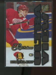 1995-96 Ultra Ultraview Hot Pack #1 Sergei Fedorov