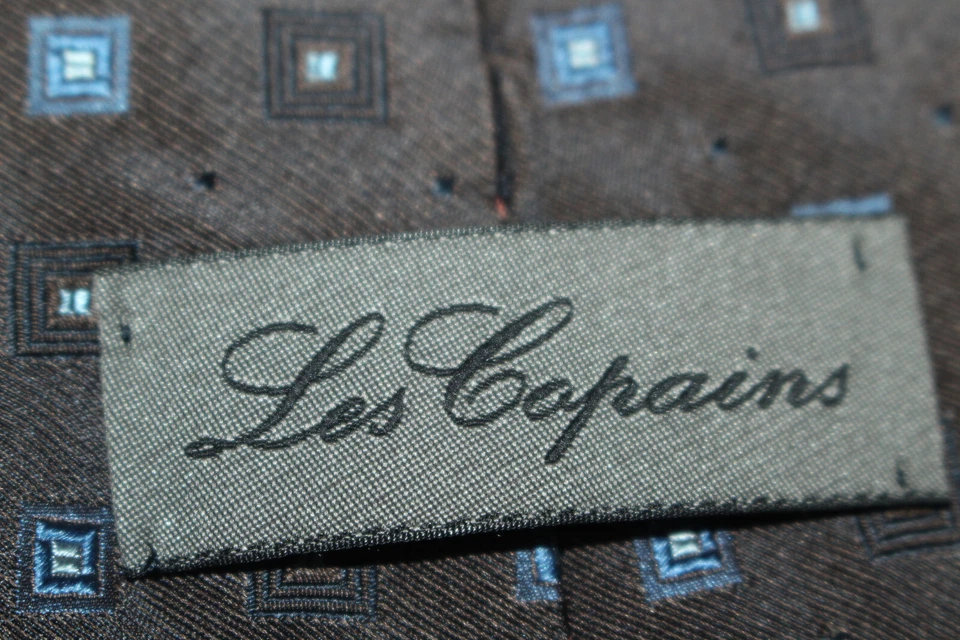 Corbata de seda LES COPAINS Made in Italy F55313 Foto 4 de 4