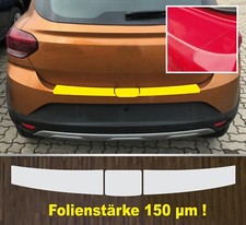Lackschutzfolie Ladekantenschutz transp. f&uuml;r Dacia Sandero Stepway ab 20 150 &micro;m
